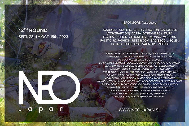 Neo Japan | Sept 23 - Oct 15