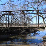 South Boat Ditch Bridge (Clark County, Arkansas) Historic truss bridge on County Road 8 over South Boat Ditch in Clark County, Arkansas.  The bridge has a Pratt through truss span with two Warren pony truss approach spans.