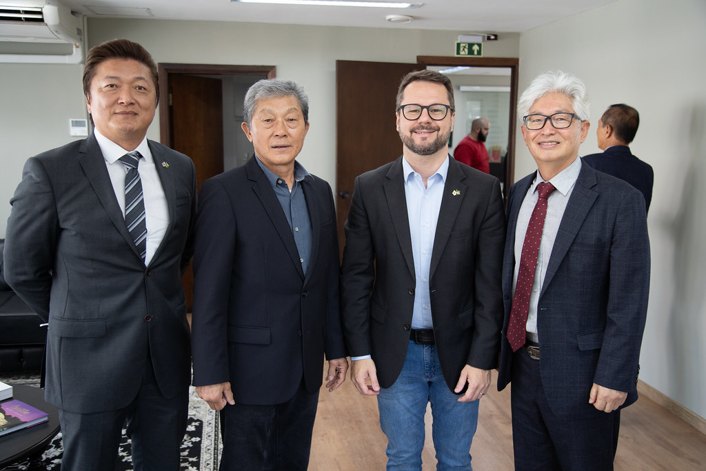 22/09/2023 - Visita de comitiva da Coreia do Sul, com o cônsul-geral da República da Coreia em São Paulo, Insang Hwang
