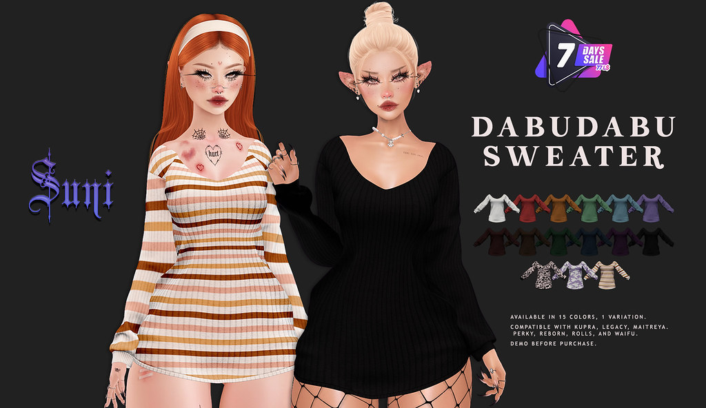 Dabudabu Sweater – 7DAYSALE