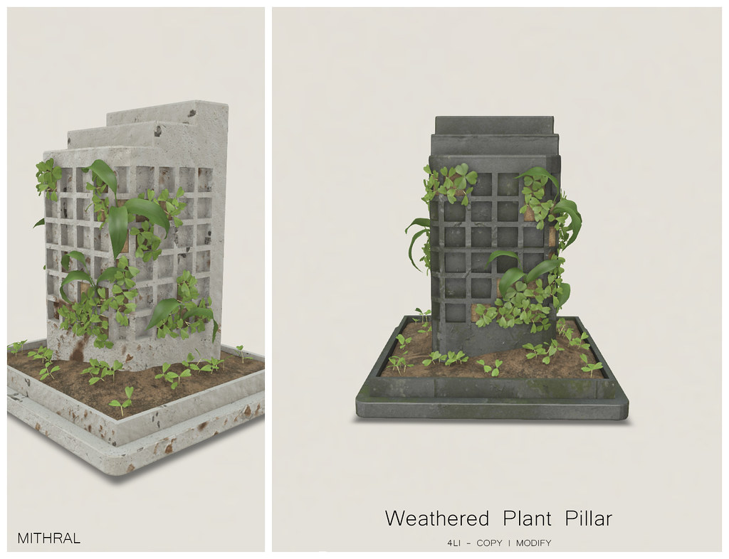 Mithral – Weathered Plant Pillar @ ｅｑｕａｌ１０