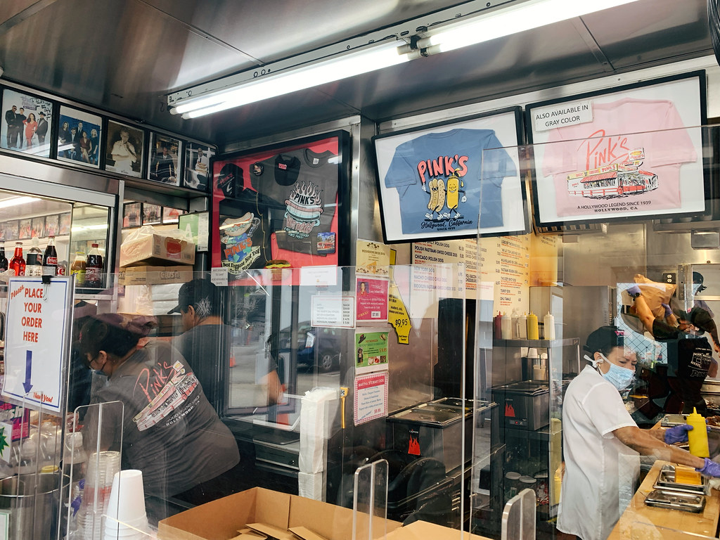 美式餐廳-Pink's Hot Dogs in Los An