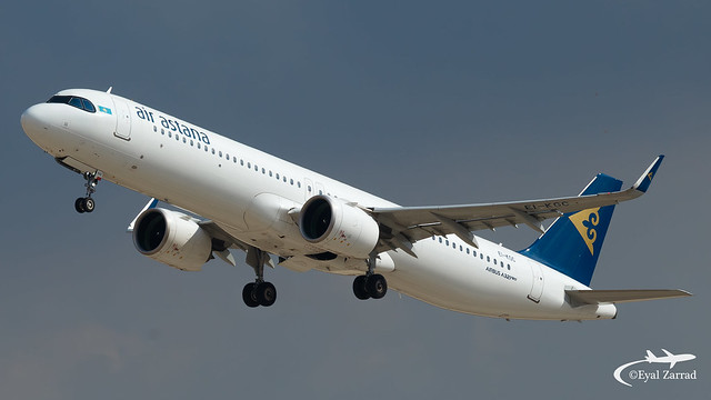 TLV - Air Astana Airbus A321neo EI-KGC