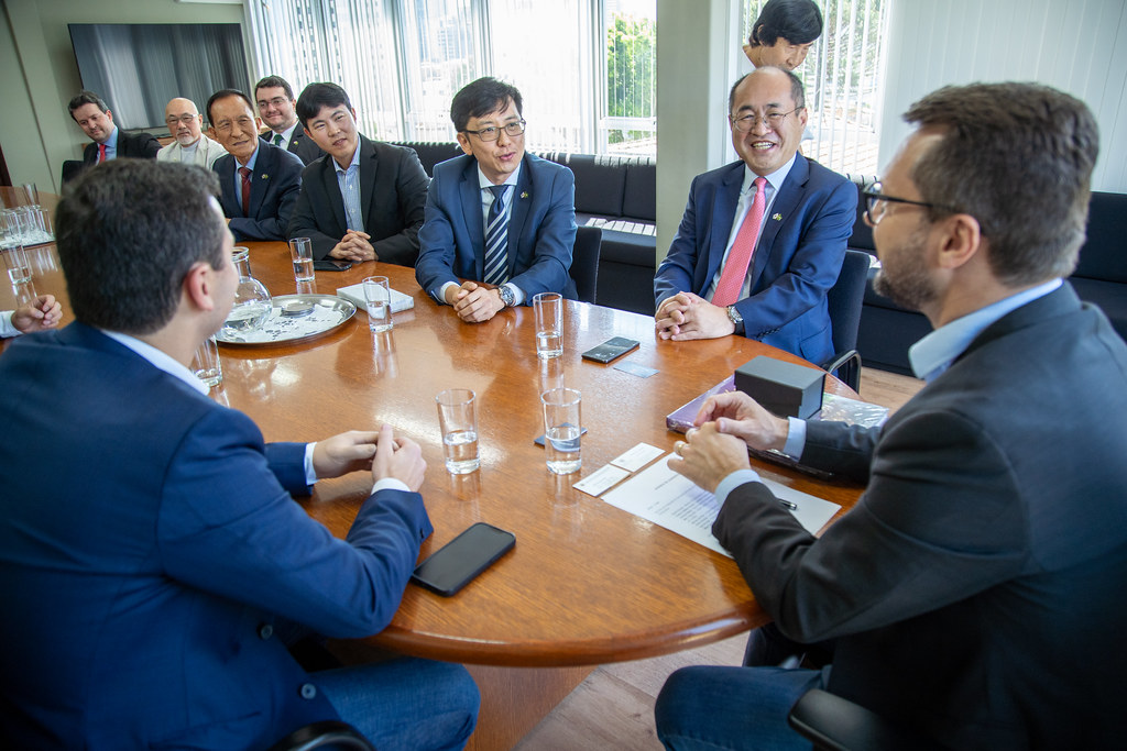 22/09/2023 - Visita de comitiva da Coreia do Sul, com o cônsul-geral da República da Coreia em São Paulo, Insang Hwang