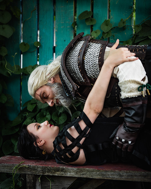 The Witcher and Yennefer