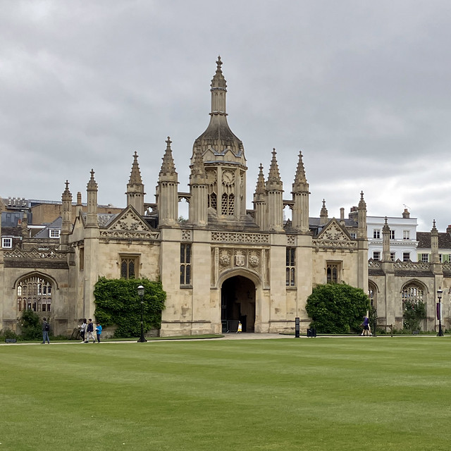 Kings College Cambridge Gateway (Inner Side), 30th May 2023