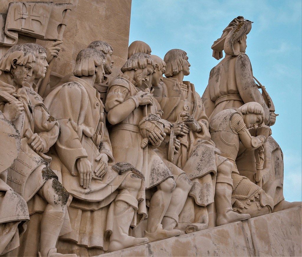 Monument To The Discoveries - Padrão Dos Descobrimentos By Architect José Ângelo Cottinelli Telmo & Sculptor Leopoldo De Almeida, Lisboa, Portugal.