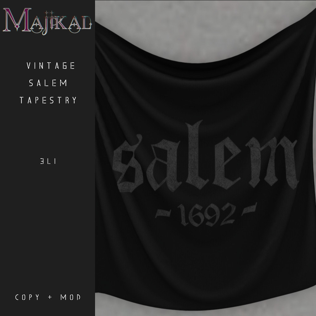 :MAJIKAL: Salem Vintage Tapestry