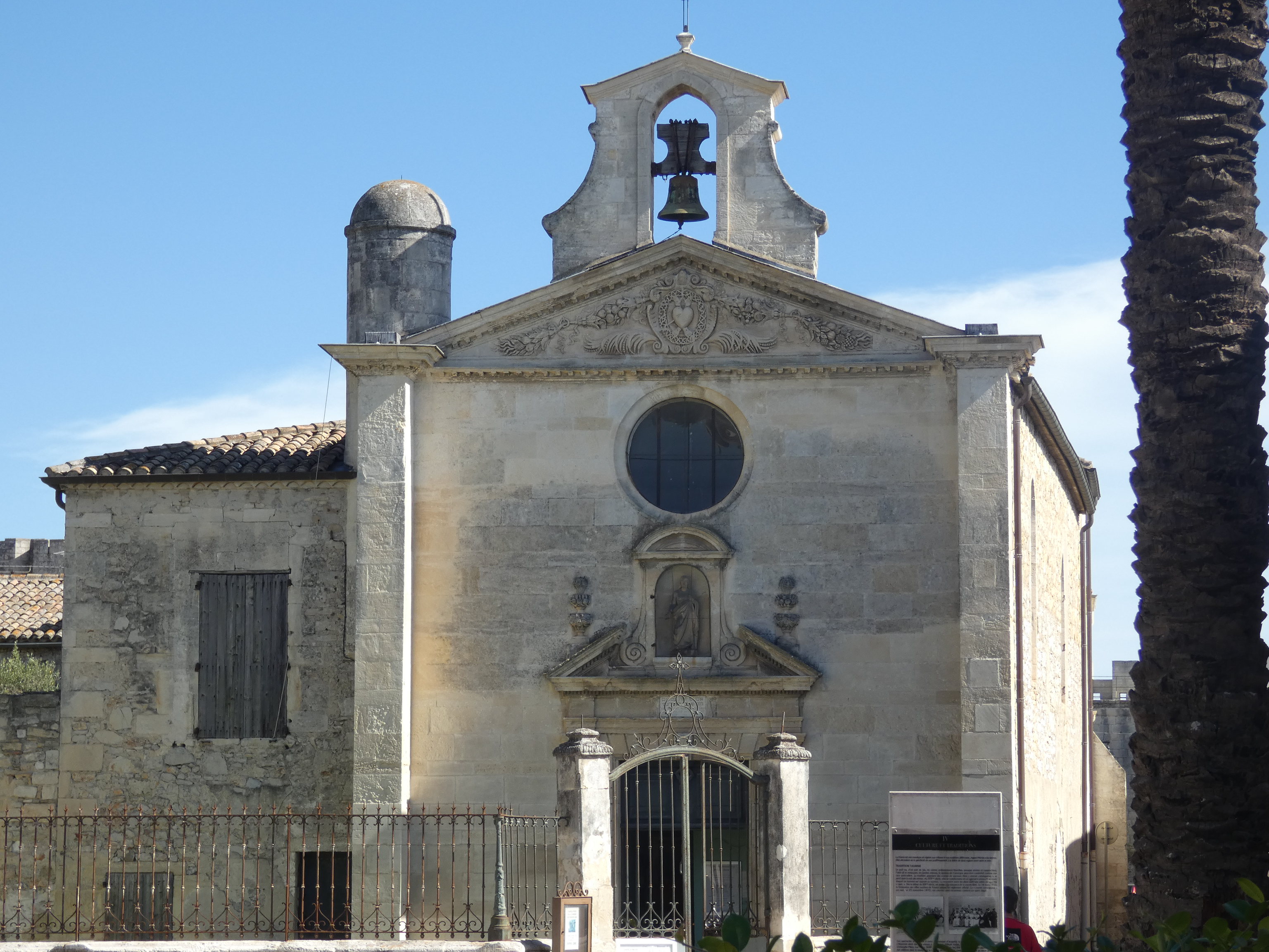 Chapel of the Brotherhood of the Pénitents-Gris, Aigues-Mortes, Gard, France, 19 September 2023