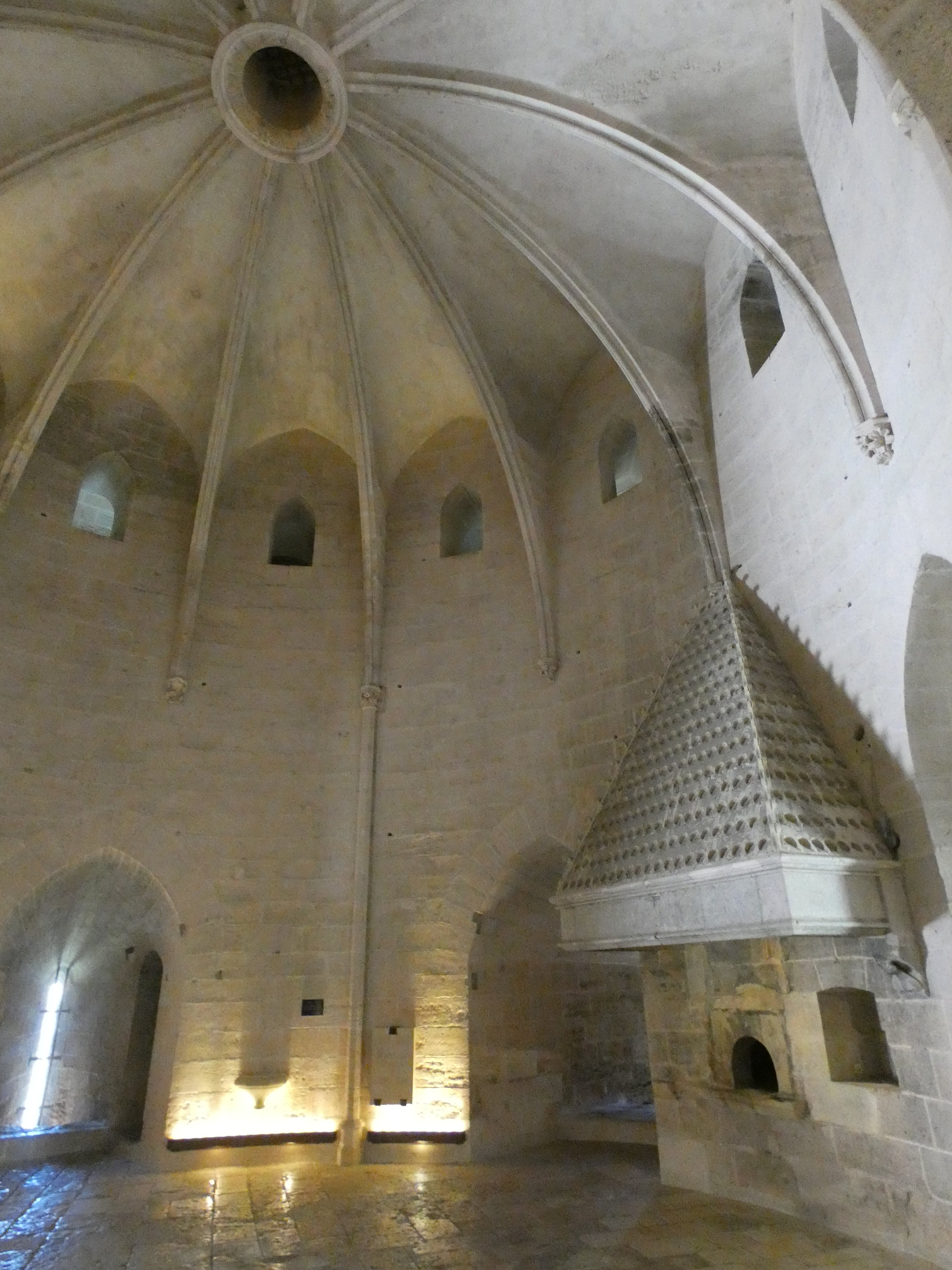 Interior of the Tour de Constance, Aigues-Mortes, Gard, France, 19 September 2023