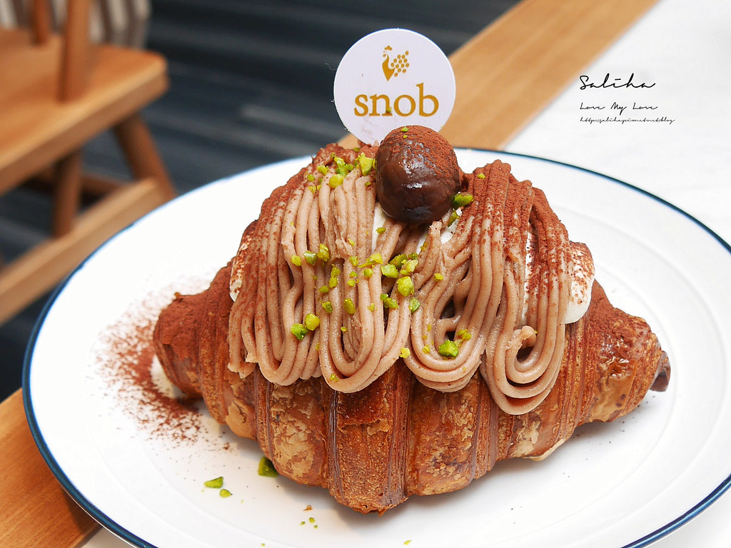 台北市政府站咖啡廳推薦Snob Cafe信義區好吃可頌早午餐推薦 (4)