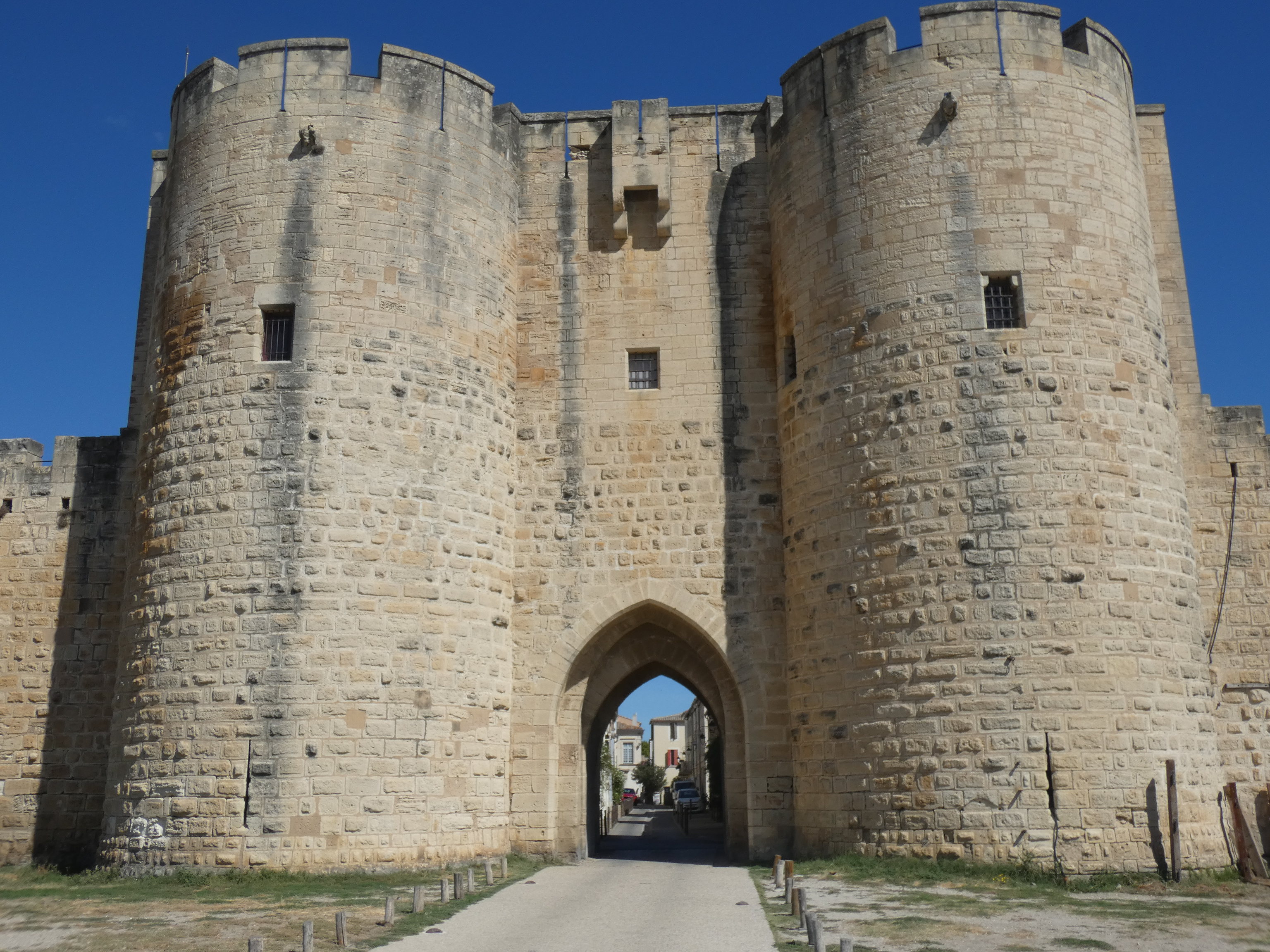 Porte des Moulins, Aigues-Mortes, Gard, France, 19 September 2023