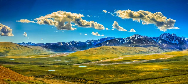 Panoramic Alaskan Range