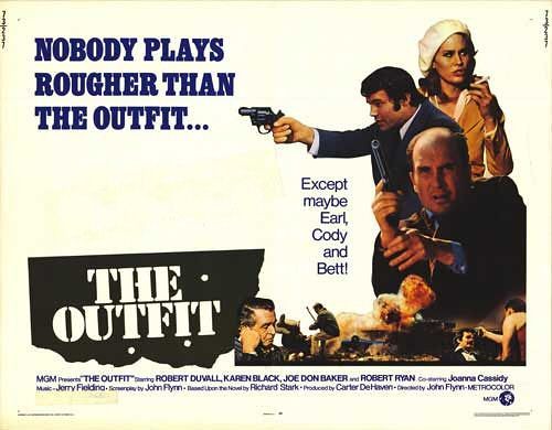 The Outfit / Échec à l'organisation (John Flynn, 1973) film poster