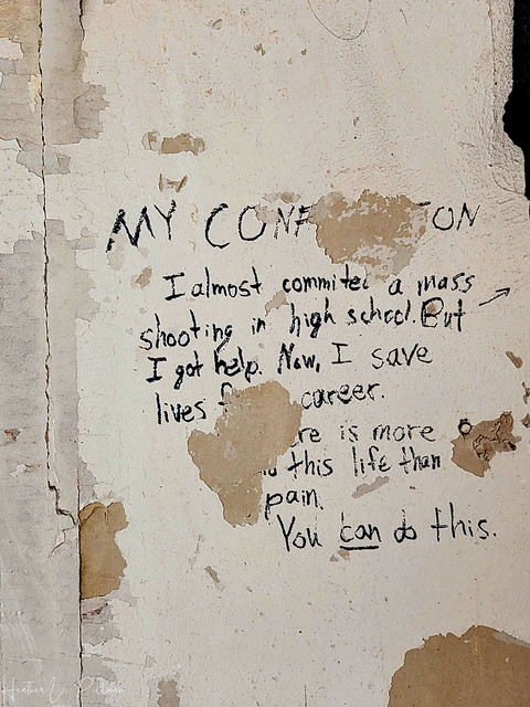 Church Wall Confession