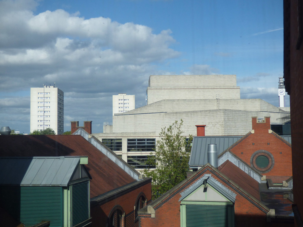 The ICC Birmingham from the IKON Gallery