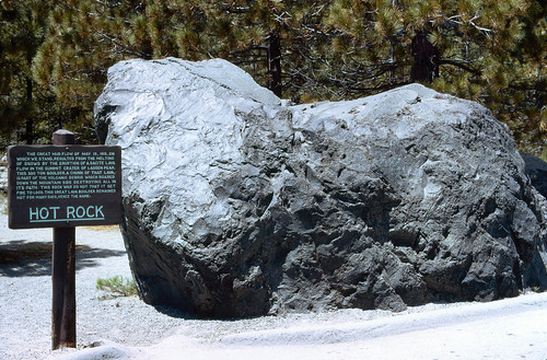 Shasta County, California, USA Lassen Volcanic National Park: Hot Rock
Copyright 1971 Dennis S. Gibbs