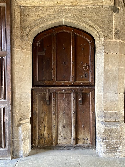 Door, St John’s College, University of Cambridge
