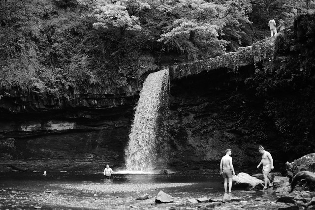 Pontneddfechan Waterfall