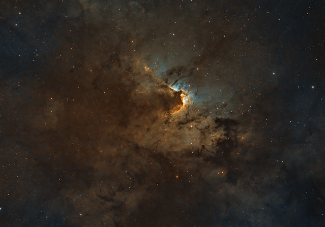 SH2-155 (Cave Nebula)