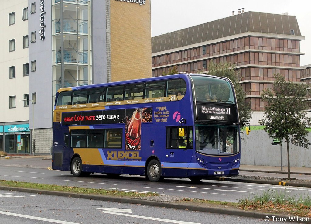 YX63LJJ First Eastern Counties 33804
