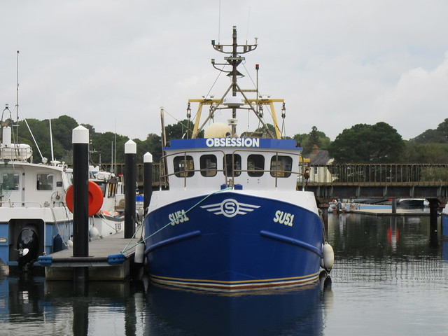 F.V. OBSESSION (SU51) AIS Vessel Type: Fishing (MMSI: 235014164)