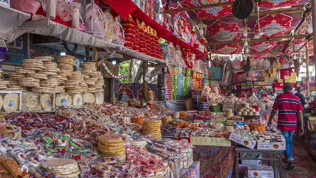 El-Moulid sweets at Cairo's El-Sayeda Zeinab