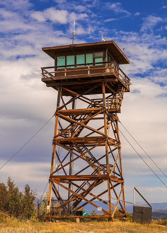 Benchmark Fire Lookout Tower