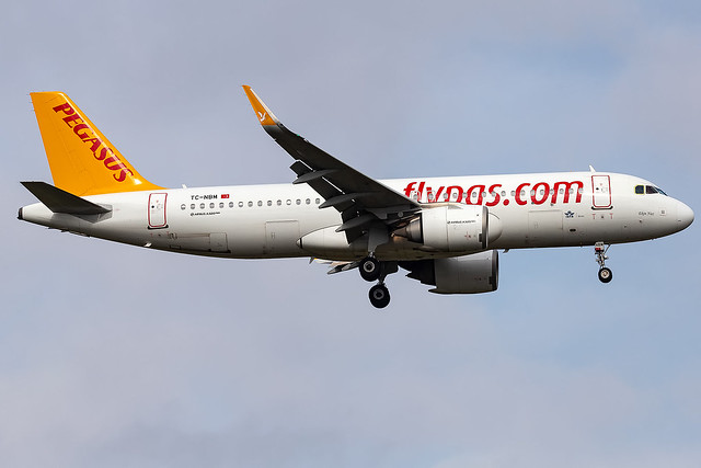 TC-NBM Pegasus Airlines A320neo London Stansted