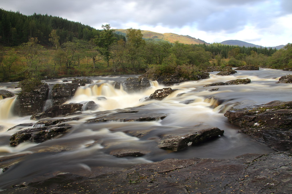 Eas Urchaidh, a lovely, if remote, set of rapids.