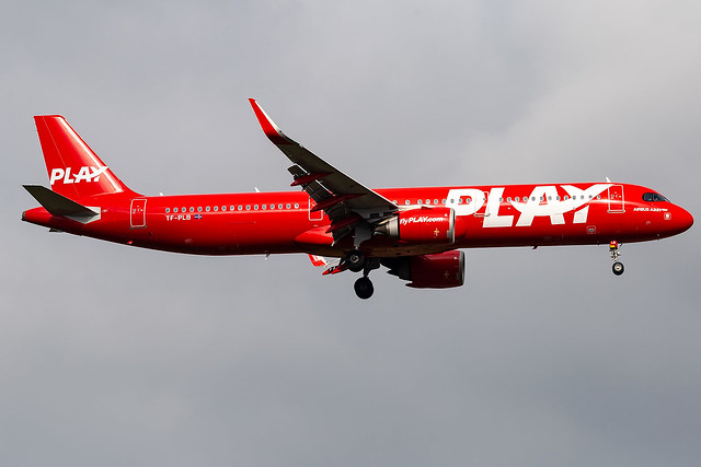 TF-PLB Play Airlines Iceland A321neo London Stansted Airport