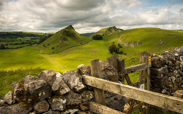 Approach to Parkhouse and Chrome Hill, Peak District