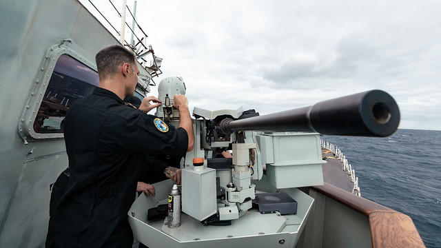 OPERATION PROJECTION – 2023 – HMCS MONTREAL - Weapon Maintenance