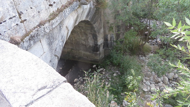 One  of  the arches  of  the Bridge  of  Pardons,  Rascafria, Guadarama  National  Park,  Comunidad  de Madrid