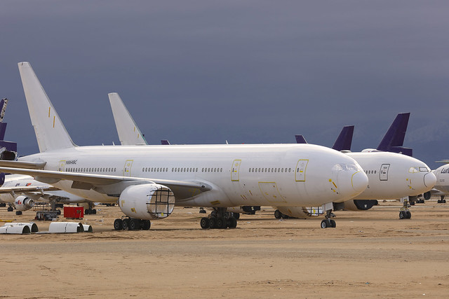 N864BC, Boeing 777-200ER, Boeing Capital, Victorville - California