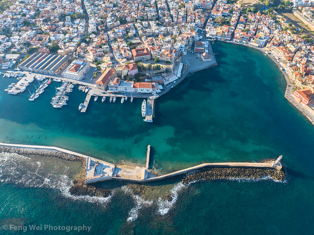 Chania Old Town & Venetian Harbor, Crete, Greece