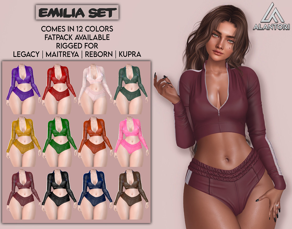 ALANTORI | Emilia Set in 12 Colors