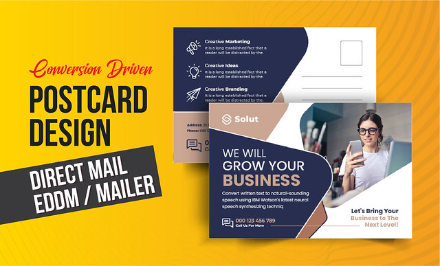 I will design Top-Notch postcard design, direct mail, EDDM, mailer in 8hrs-05