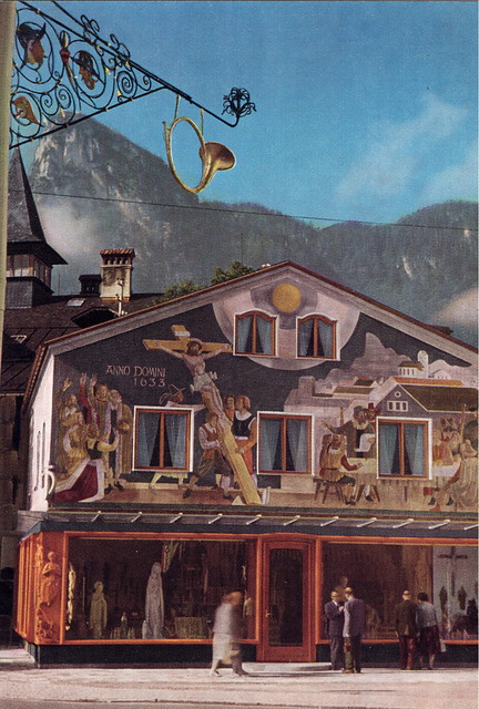 Das bunte Haus am Dorfplatz, Oberammergau