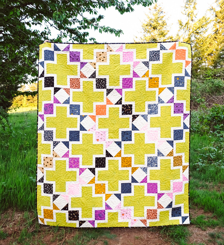 The Tabitha Quilt in Tiny Frights - Kitchen Table Quilting