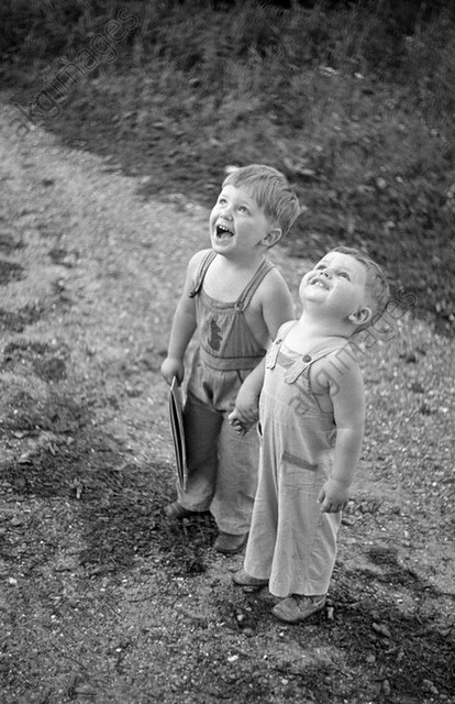 - Two Brothers Holding Hands / Photo / 1938 -