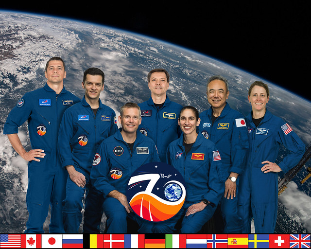 The official Expedition 70 crew portrait