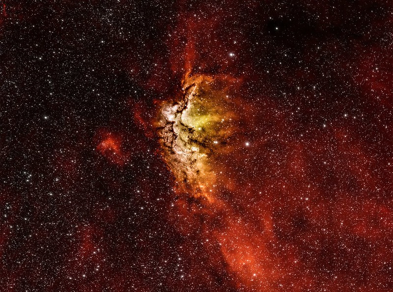Wizard Nebula or NGC 7380