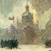 DALL·E 2023-05-09 11.01.06 - A painting of the Bolshevik storming of the Winter Palace in 1917 in the style of rembrandt