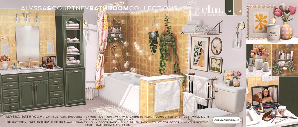Elm – Alyssa & Courtney Bathroom Collections @ ｅｑｕａｌ１０