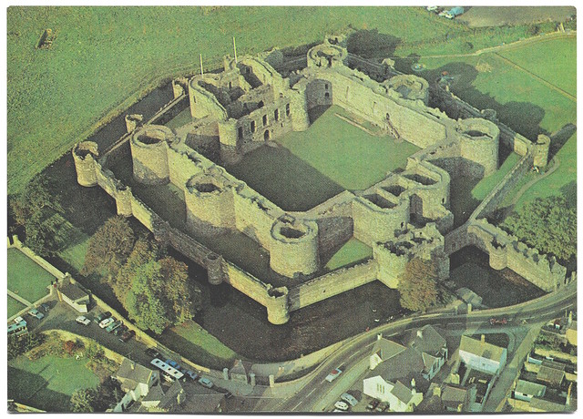 Anglesey - Beaumaris Castle From the Air