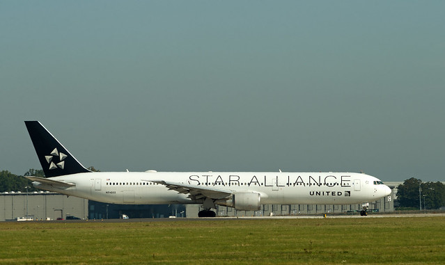 BER Brandenburg 27.9.2023 United Boeing 767 Star Alliance