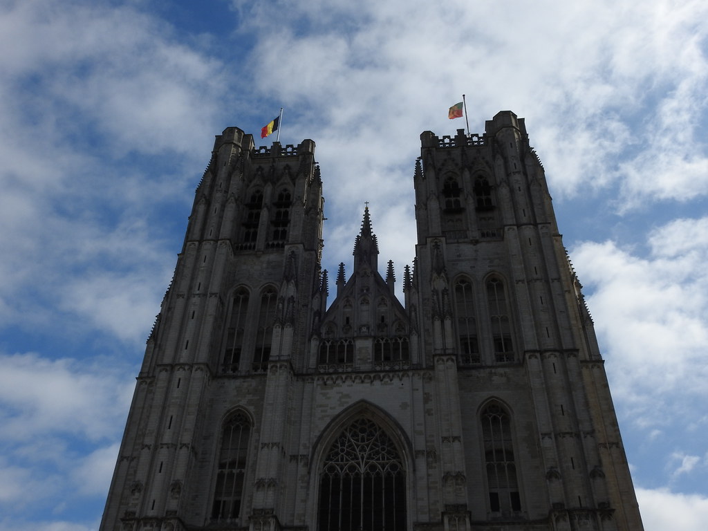 Catedral de Bruselas fachada principal
