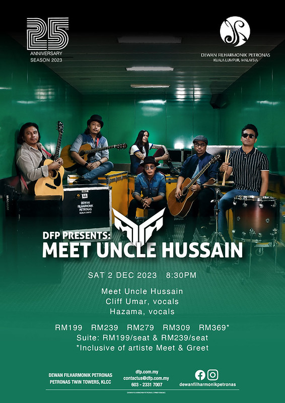 Konsert Meet Uncle Hussain di DFP