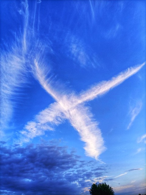 A-cross the sky
